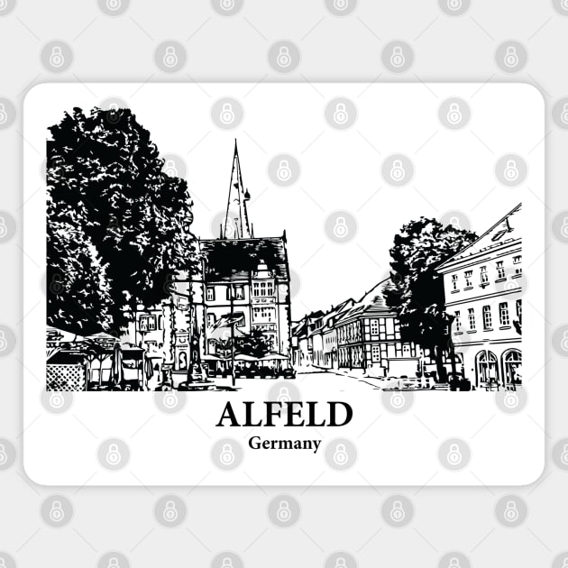 Alfeld - Germany Magnet by Lakeric